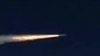 FILE - In this photo made from the footage taken from Russian Defense Ministry official web site on March 11, 2018, a Russia's Kinzhal hypersonic missile flies during a test in southern Russia. 