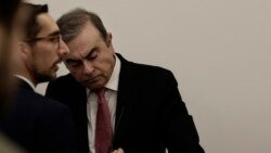 Carlos Ghosn di Beirut, Lebanon, 8 Januari 2020.
