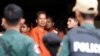 Labor activist Rath Rott Mony arrives at the Phnom Penh Municipal Court for trial over his role in the making of a documentary about sex-trafficking, that the government said contained fake news, in Phnom Penh, Cambodia May 30, 2019. 