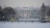 The White House is pictured during a winter snow storm in Washington, Jan. 6, 2025.