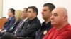 Radeljaš je iz pritvora doveden u pratnji policajca, dok se ostali optuženi brane sa slobode