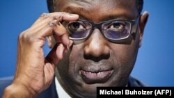 Tidjane Thiam, PDG de Crédit Suisse, a annoncé sa démission le 7 février 2020. (Photo: Michael Buholzer / AFP) 