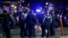 Petugas polisi berdiri di lokasi kejadian saat sebuah truk menabrak kerumunan besar di Bourbon Street di French Quarter, New Orleans, Louisiana, AS, 1 Januari 2025. (Foto: ABC Affiliate WGNO/Handout via REUTERS)