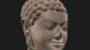เศียรของรูปปั้นพระพุทธเจ้าสมัยศตวรรษที่ 7 (ภาพจากสำนักงานอัยการนิวยอร์ก วันที่ 15 ธันวาคม 2023)