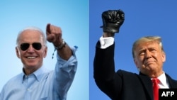 VaJoe Biden naVaDonald Trump
