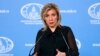 ARHIVA - Portparolka ruskog Ministarstva inostranih poslova Marija Zaharova( Foto: Russian Foreign Ministry Press Service via AP)