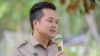 អភិបាល​ស្រុក​បន្ទាយ​ស្រី លោក ​ឃឹម ហ្វីណង់ ក្នុង​រូបថត​មួយ​ចែក​ផ្សាយ​ដោយ​ទំព័រ​ហ្វេសប៊ុក​រដ្ឋបាល​ស្រុក​បន្ទាយស្រី កាល​ពី​ថ្ងៃ​ទី​២៥ ខែ​ធ្នូ​ ឆ្នាំ​២០២១។ (ហ្វេសប៊ុក/រដ្ឋបាល​ស្រុក​បន្ទាយស្រី)