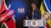 FILE - Deputy President of Kenya, Rigathi Gachagua, addresses the media during a press conference at his official residence in Nairobi, Oct. 7, 2024. Gachagua is reportedly at the hospital on the day he was scheduled to testify at his own impeachment trial on Oct. 17.