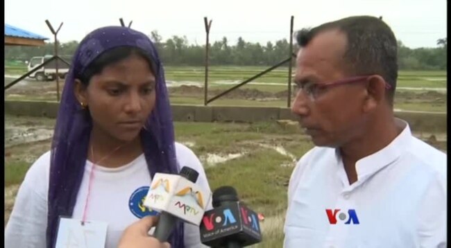 ရခိုင် အခြေအနေ VOA သတင်းထောက်ရဲ့ သတင်းပေးပို့ချက်