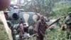 L’armée congolaise dans le nord-est de la RDC, Nord-Kivu, 31 janvier 2017. Crédit/FRADC