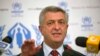 FILE - Filippo Grandi, the United Nations High Commissioner for Refugees, UNHCR.