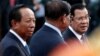 Cambodia's Prime Minister Hun Sen attends the annual Water Festival on the Tonle Sap river in Phnom Penh, Cambodia, November 10, 2019.