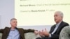 Britain's MI6 chief Moore and CIA Director Burns are interviewed at FT Weekend festival in London