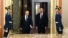 İlham Əliyev və Vladimir Putin (Mənbə: Azərbaycan Prezidentinin Administrasiyası)