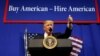 FILE - U.S. President Donald Trump speaks at a tool manufacturing company in Kenosha, Wisconsin, April 18, 2017, in a push to promote a greater reliance on U.S. workers and domestically-produced goods.