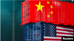 美中国旗