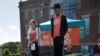 US Activists Wear Orange in Honor of Gun Violence Victims