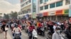 Masu zanga zanga a Myanmar