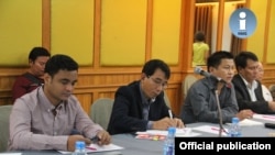 NCA အပစ်ရပ် လက်မှတ်ရေးထိုးထားတဲ့လက်နက်ကိုင်အဖွဲ့များနှင့် မထိုးရသေးသောအဖွဲ့များတွေ့ဆုံ (ဓါတ်ပုံ- NMG : Network Media Group) 