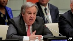 8 Mart Dünya Kadınlar Günü nedeniyle BM’de düzenlenen oturumda konuşan Genel Sekreter Antonio Guterres, cinsiyet eşitliğini hızlandıracak yeni planı açıkladı. 