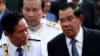 In this file photo, Cambodia's Prime Minister Hun Sen attends the annual Water Festival on the Tonle Sap river in Phnom Penh, Cambodia, November 10, 2019.